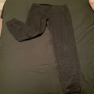 black joggers